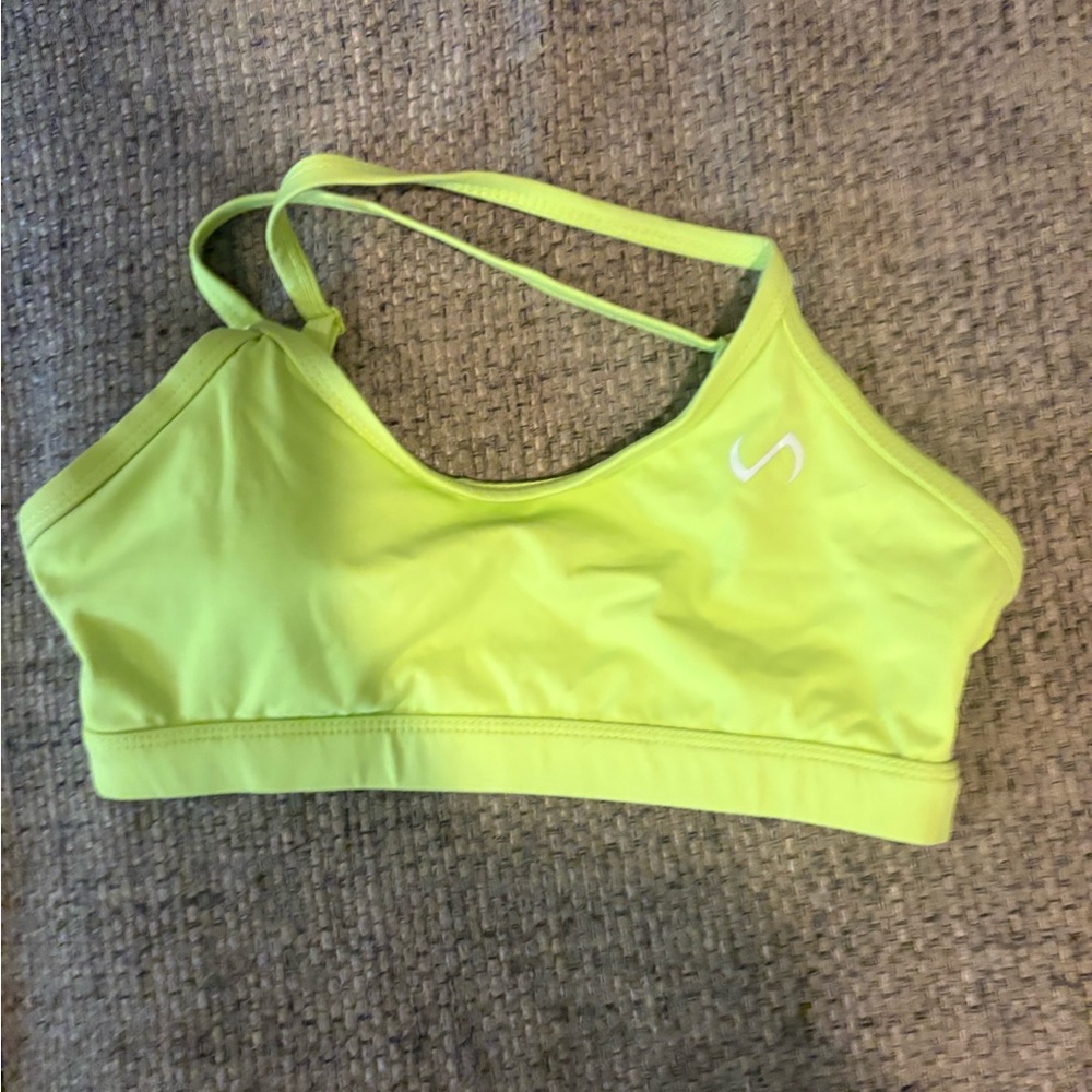 Vibrant Lime Sports Bra